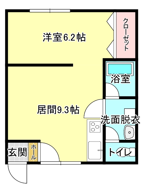 ハイツTMの間取り