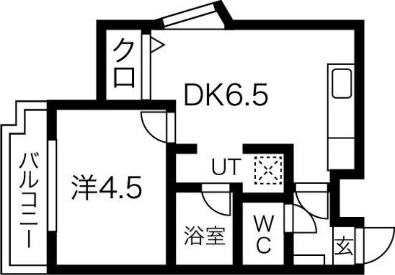 杉本ビルの間取り