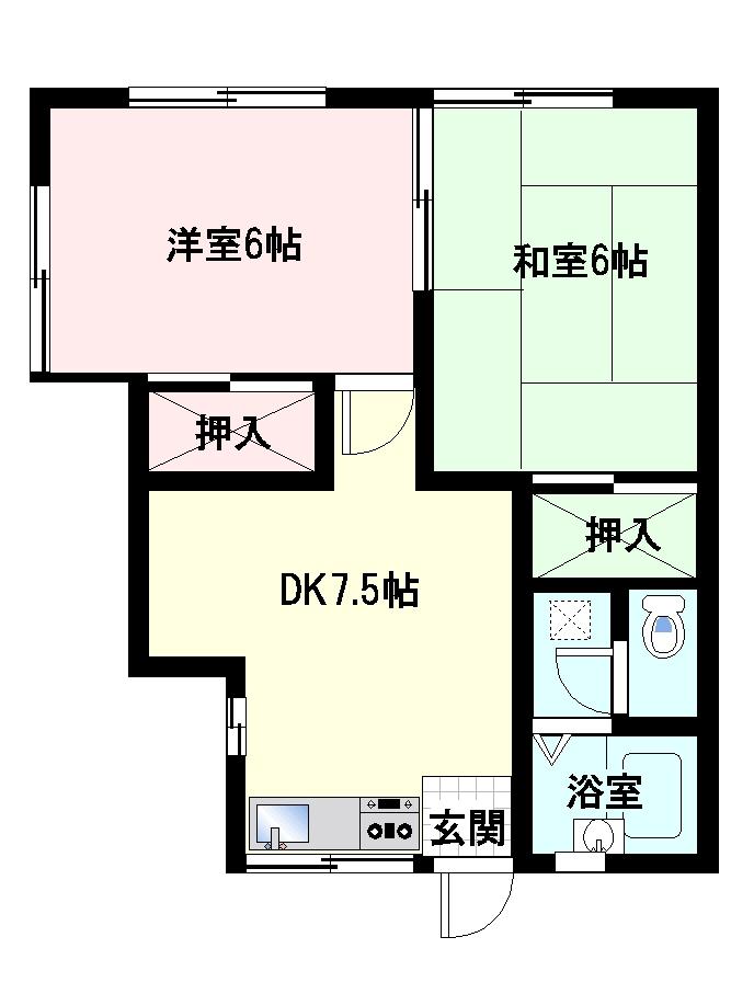 第１６オレンジハウスの間取り