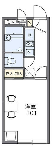 さいたま市見沼区大字丸ヶ崎のアパートの間取り