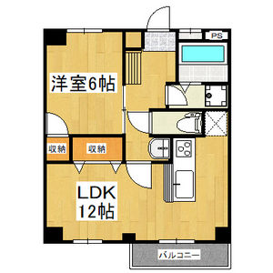 平和第2マンションの間取り