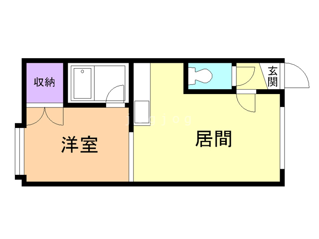 ソシアIIＡ棟の間取り