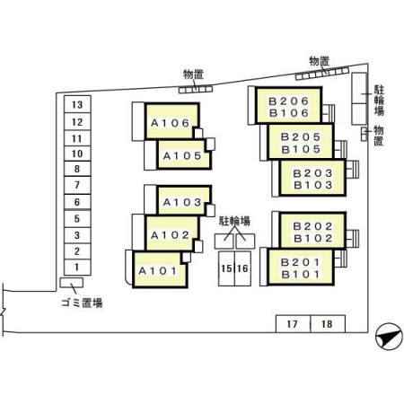 【立川市砂川町のアパートのその他】