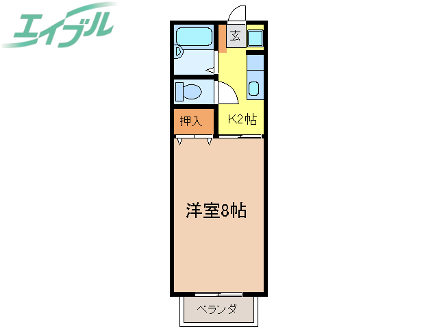 メゾンルミウェールの間取り