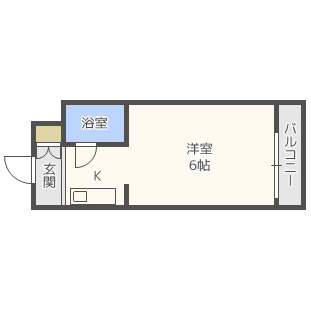 インペリアル住吉大社の間取り