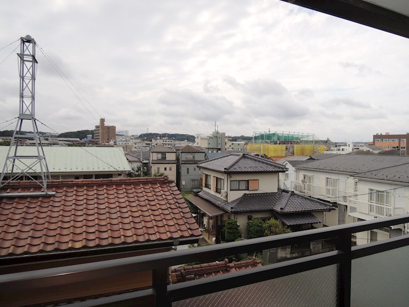 バルコニー　最上階からの眺め