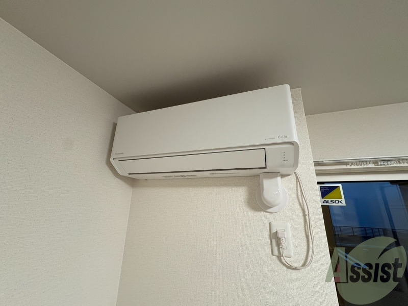 その他設備　エアコン付きです！夏でも冬でも安心ですね。