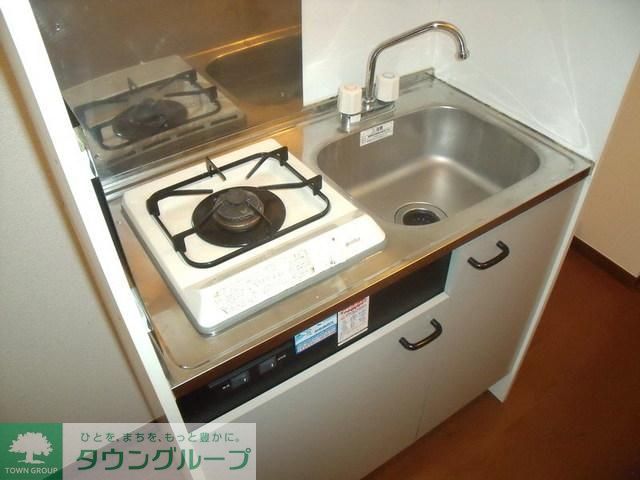 キッチン　１口コンロ付きシステムキッチン
