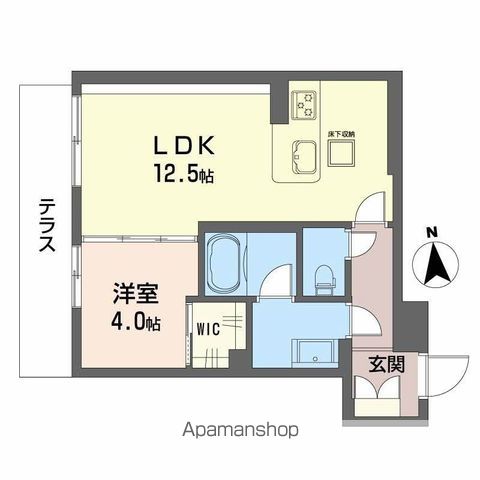 シャーメゾン江平WESTの間取り写真