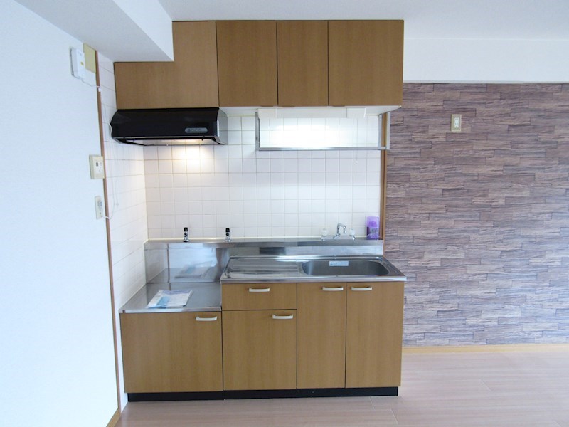 キッチン　ガスコンロ設置キッチン