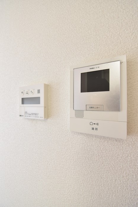 セキュリティ　TVインターホンで防犯面も安心です