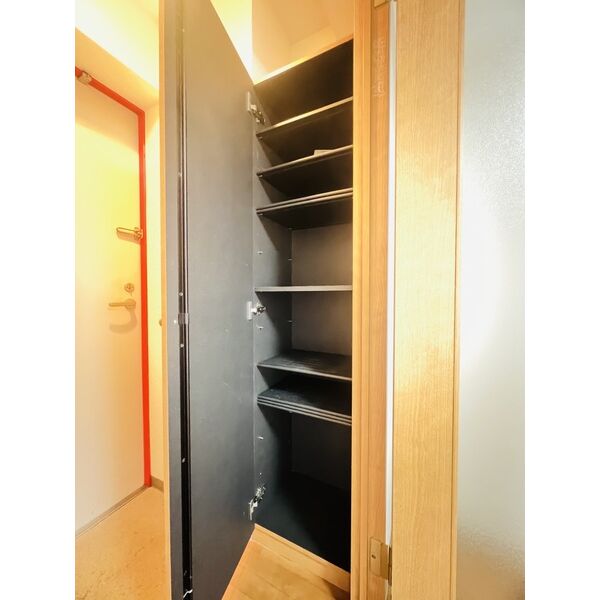 収納　ちょっとした収納スペースも充実しています