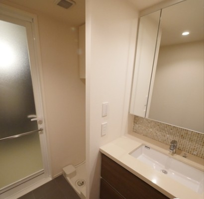 洗面設備　パークハビオ赤坂（別部屋参考画像）