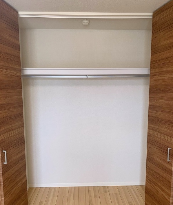 収納　たっぷりとした収納スペースです