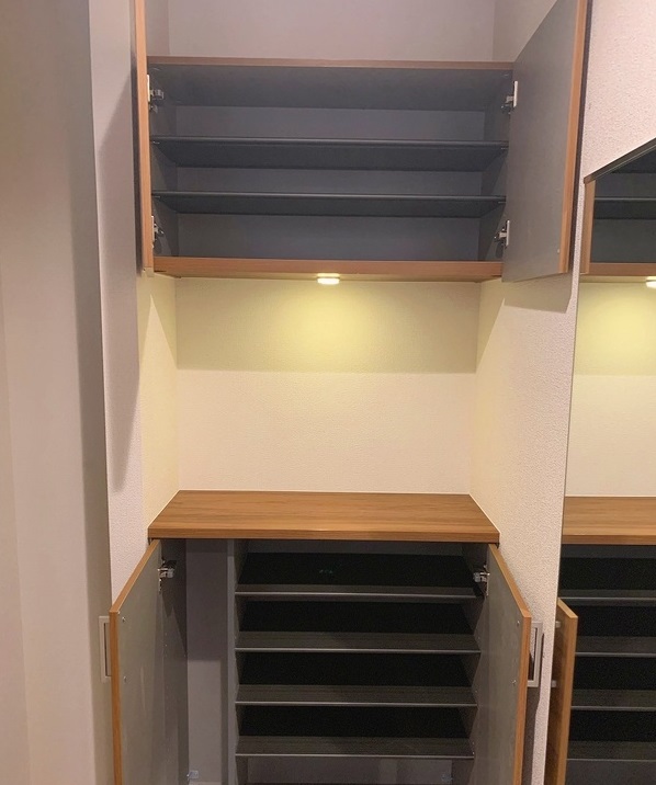 玄関　ゆったりとした玄関です