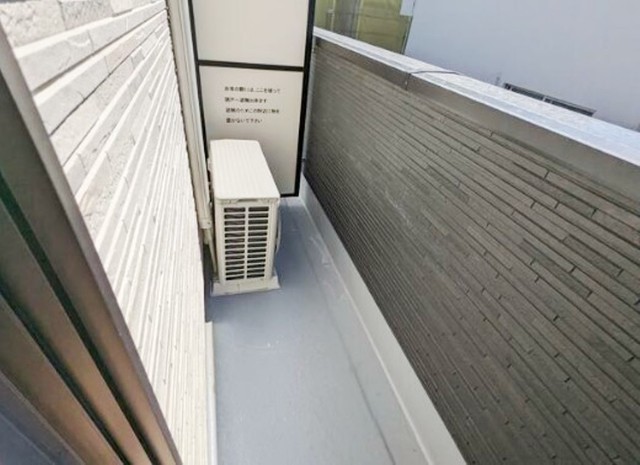 バルコニー　別部屋同仕様タイプ