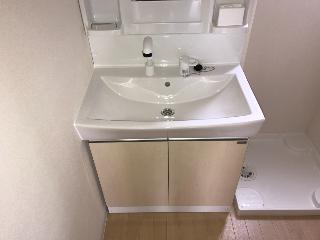 洗面設備　洗髪洗面化粧台