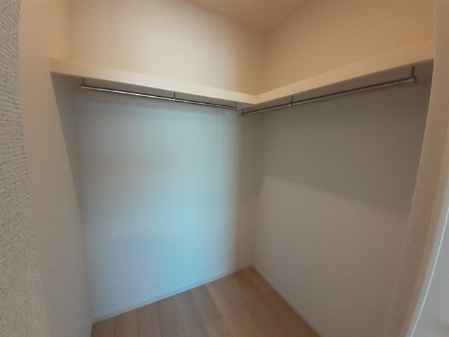 収納　たっぷりとした収納スペースです