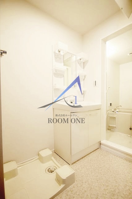 洗面設備　独立洗面台です。