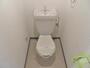 トイレ　家族の取り合いスポット、こちらがトイレです