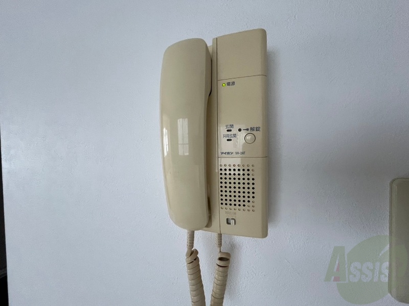 セキュリティ　インターホンは通話ができるので急な訪問があっても安心です