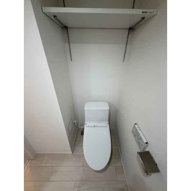 トイレ　ゆったりとした空間のトイレです