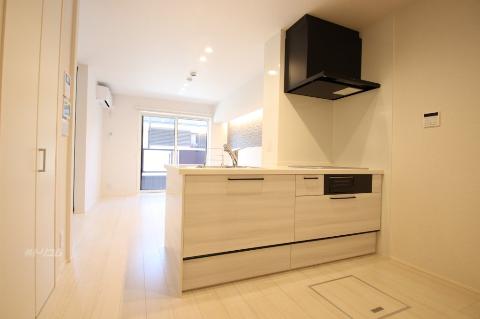 キッチン　IH＆グリル付システムキッチン