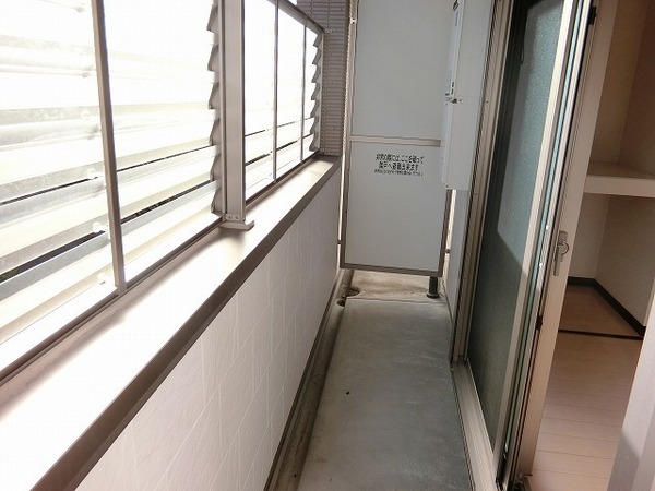 バルコニー　日当たり良好！