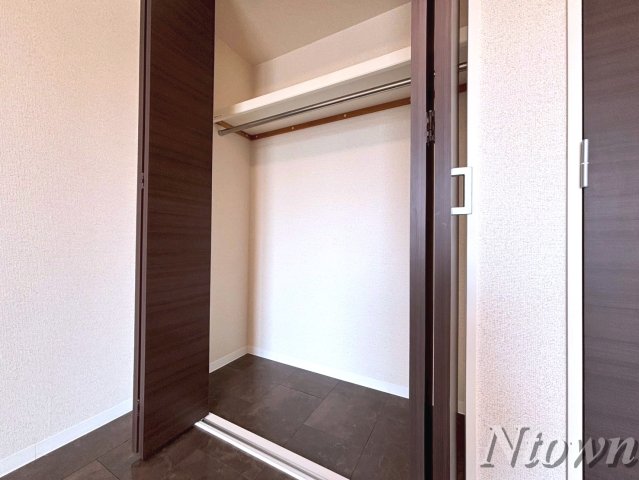 収納　大きなスペースがあり、収納には困りません