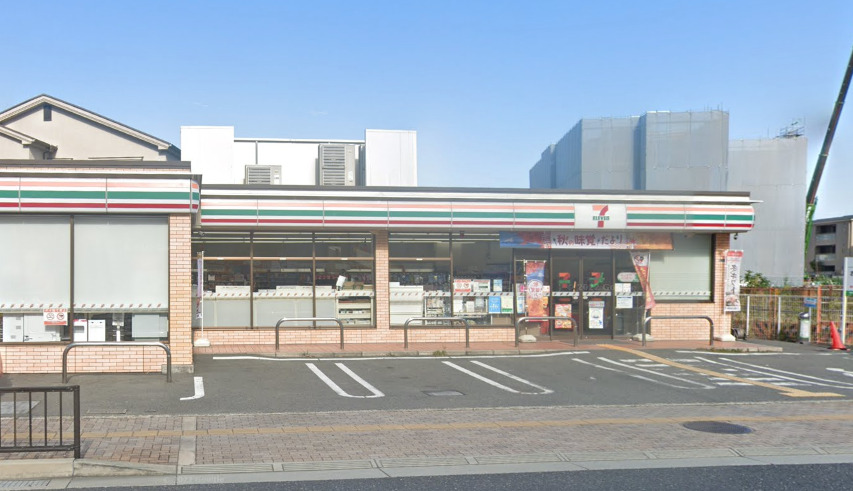 コンビニ　セブンイレブン JR岸辺駅北店（コンビニ）まで537m