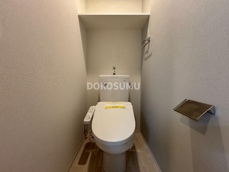 トイレ　毎日使う場所だからこそ、心地よさと清潔感にこだわりました。