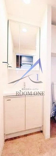 洗面設備　洗面台です。