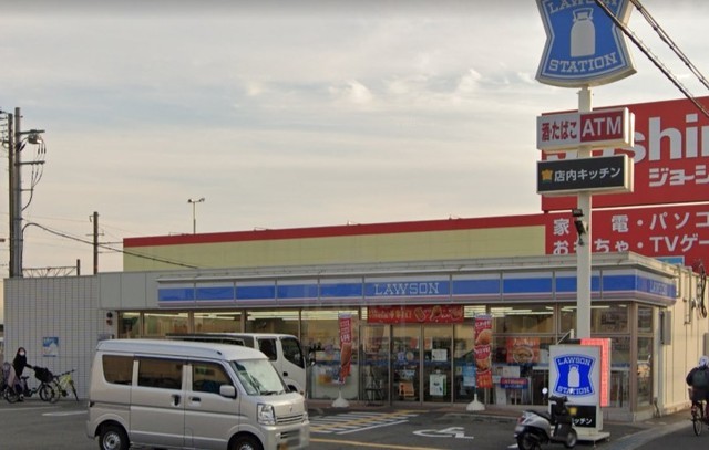 コンビニ　ローソン　吹田新芦屋下店（コンビニ）まで307m