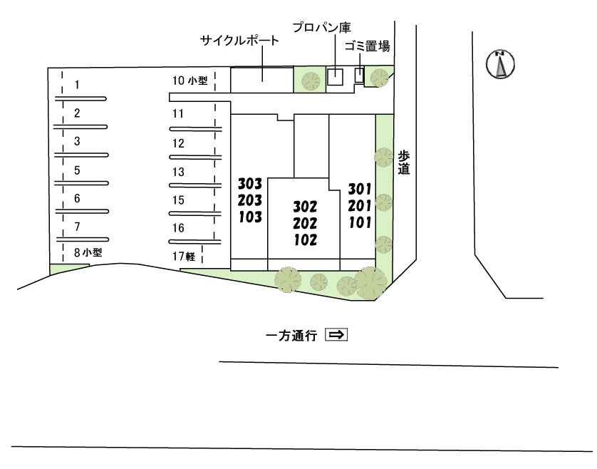 駐車場
