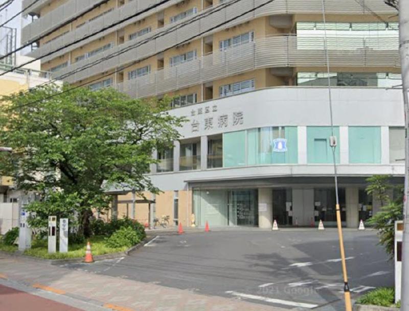 病院　台東病院（病院）まで200m