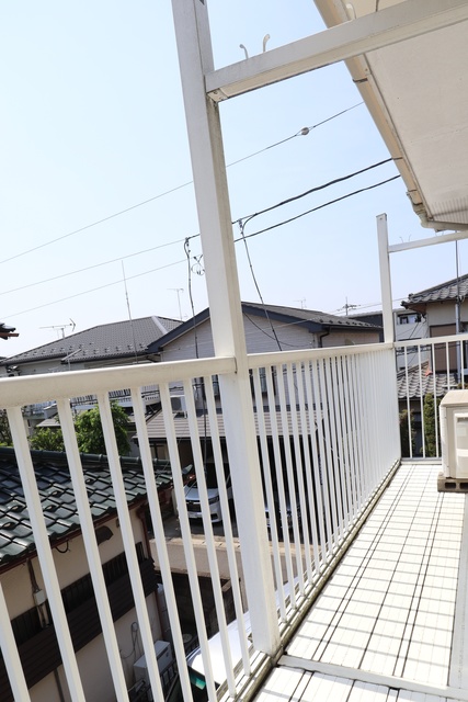 バルコニー　お洗濯もの乾きます　　前回募集参考写真