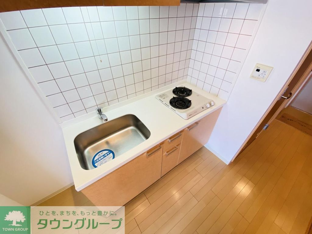 キッチン　2口コンロタイプです