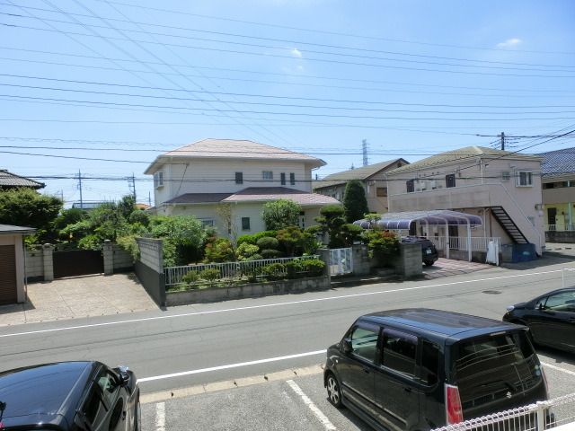 眺望　バルコニーから見た景色です！