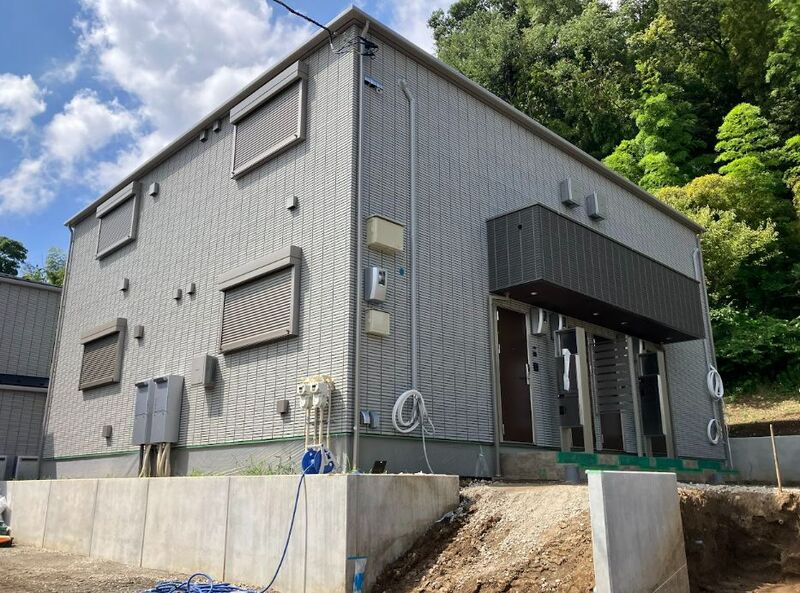 建物外観　外観（建築中）