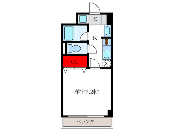 カサカリエンテの間取り写真