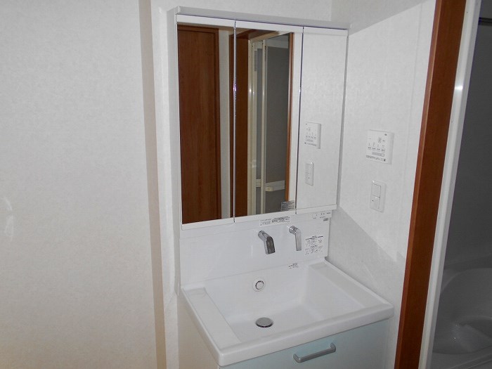 洗面設備　同タイプ別部屋参考写真です
