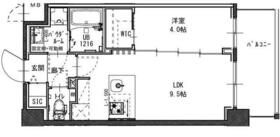 S-RESIDENCE江坂focalの間取り写真