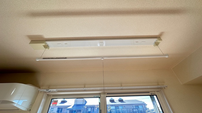 その他設備　室内物干し