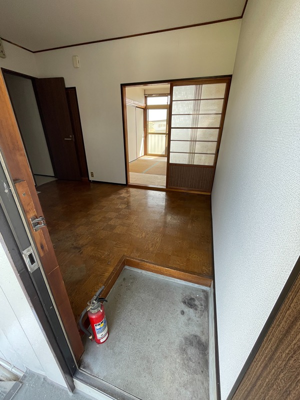 桜水コーポラスの玄関写真