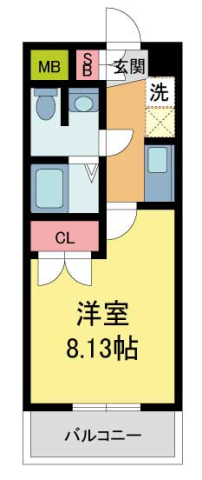 ONE ROOF FLAT NISHINOMIYAの間取り写真