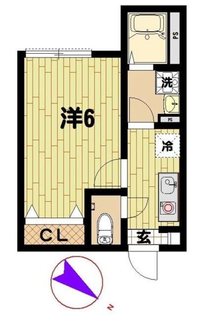 オーガスタコート川崎の間取り写真