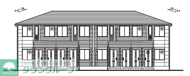 建物外観　★お部屋探しはタウンハウジングまで★