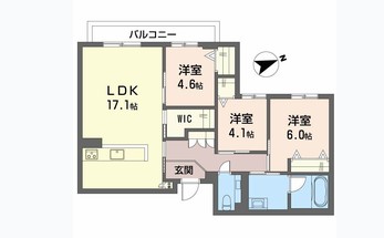 ＪＲ奈良線 ＪＲ藤森駅 徒歩4分 2階建 築2年の間取り写真