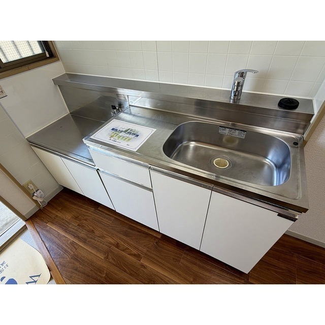 キッチン　ガスコンロ設置可能