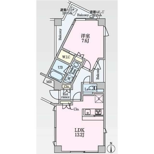 AREA Mの間取り写真